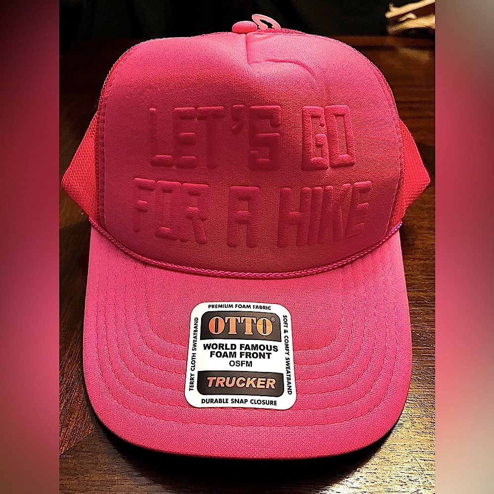OTTO Hot Bright Pink Trucker Hat